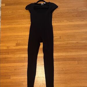 Aritzia Black Fitted Jumpsuit